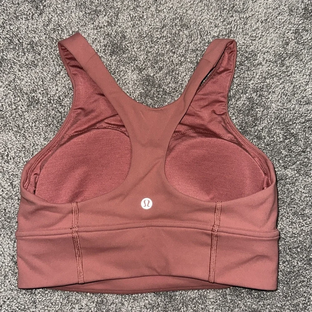 Lululemon crop top/ sports bra - Picture 2 of 3